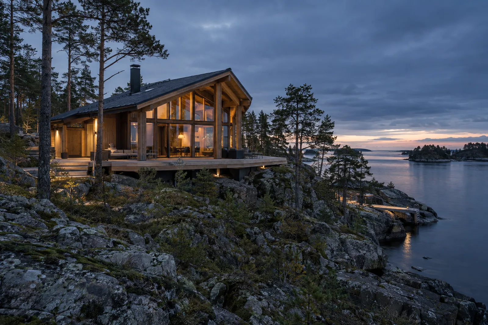 Lake Ladoga shore