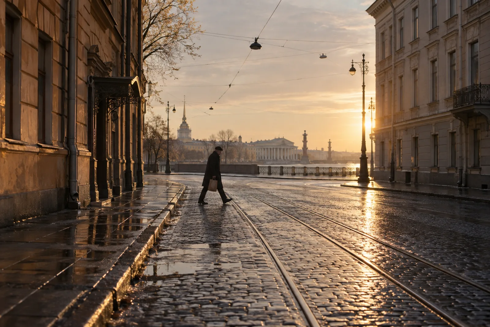 Утро на Васильевском
